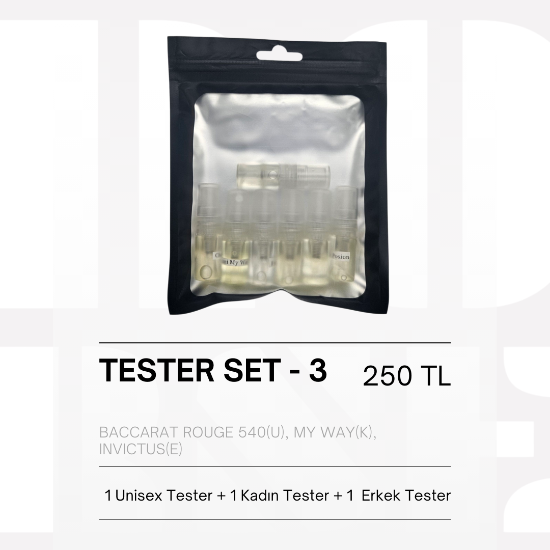 TESTER SET - 3